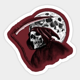 Halloween Grim Reaper Sticker